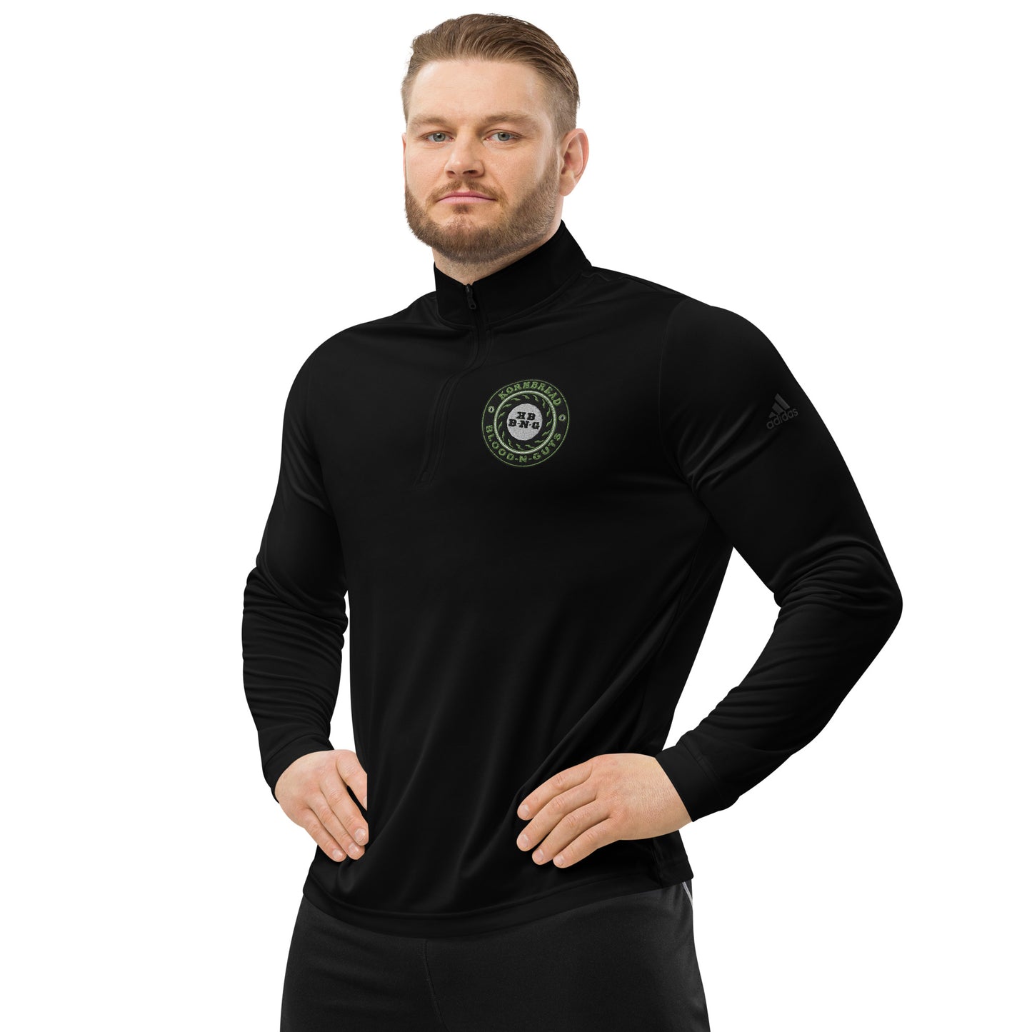 Adidas KBBNG Badge Quarter Zip Pullover