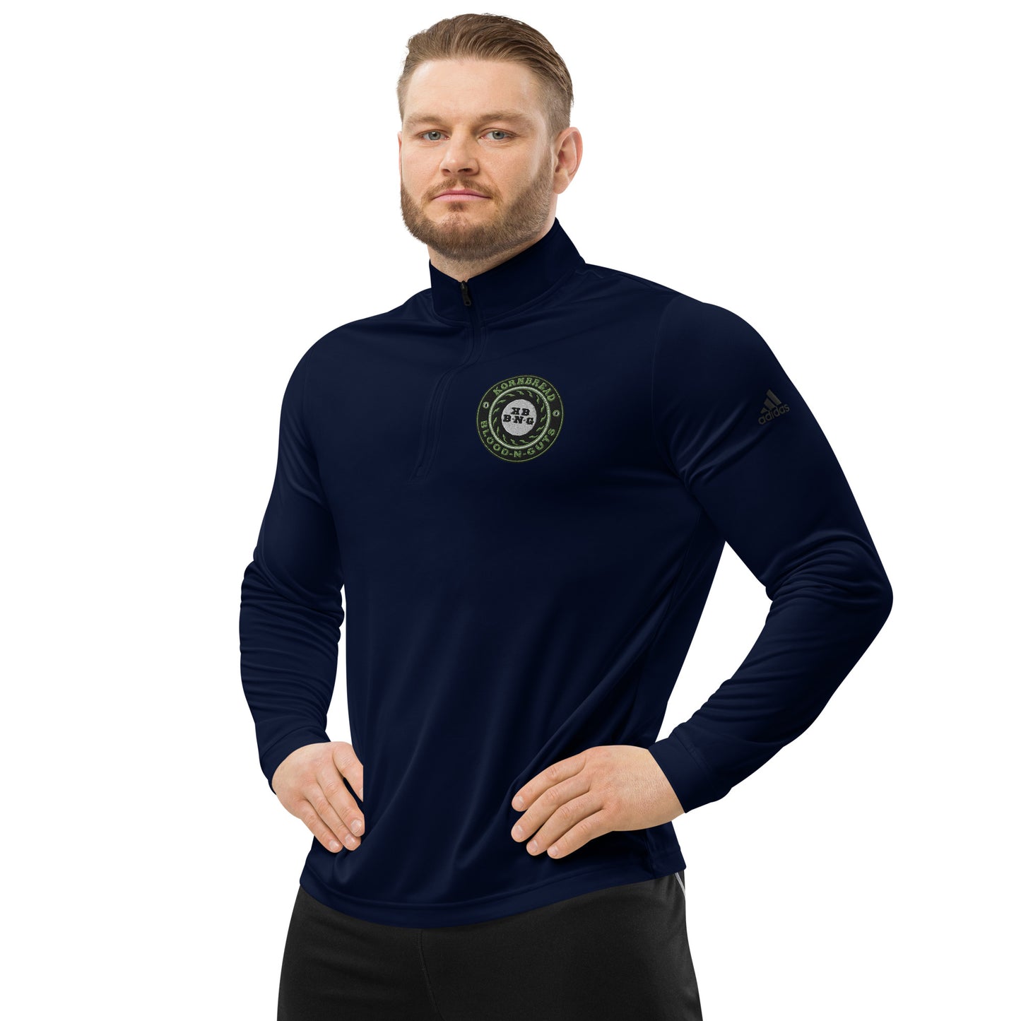 Adidas KBBNG Badge Quarter Zip Pullover