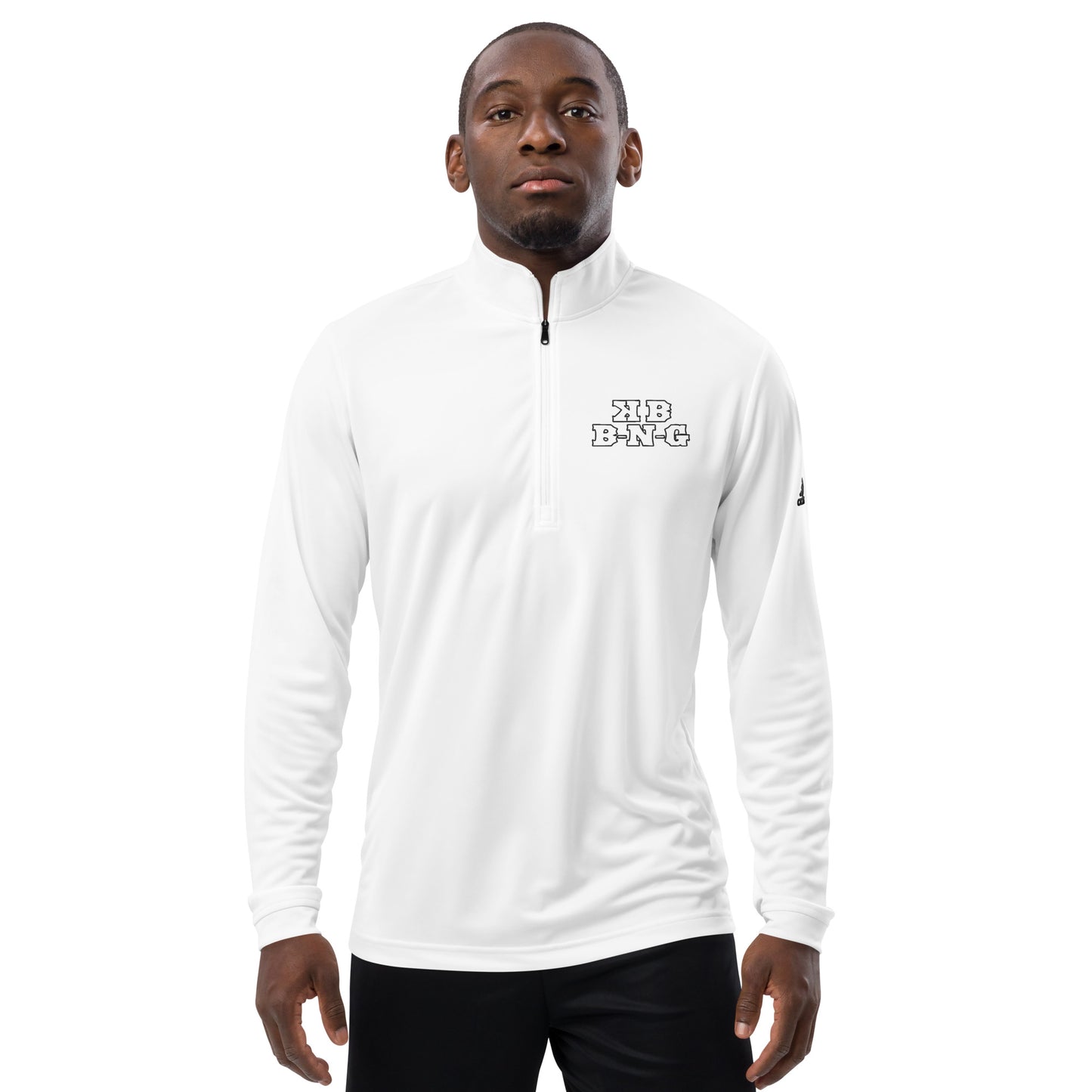Adidas KBBNG White Quarter Zip Pullover