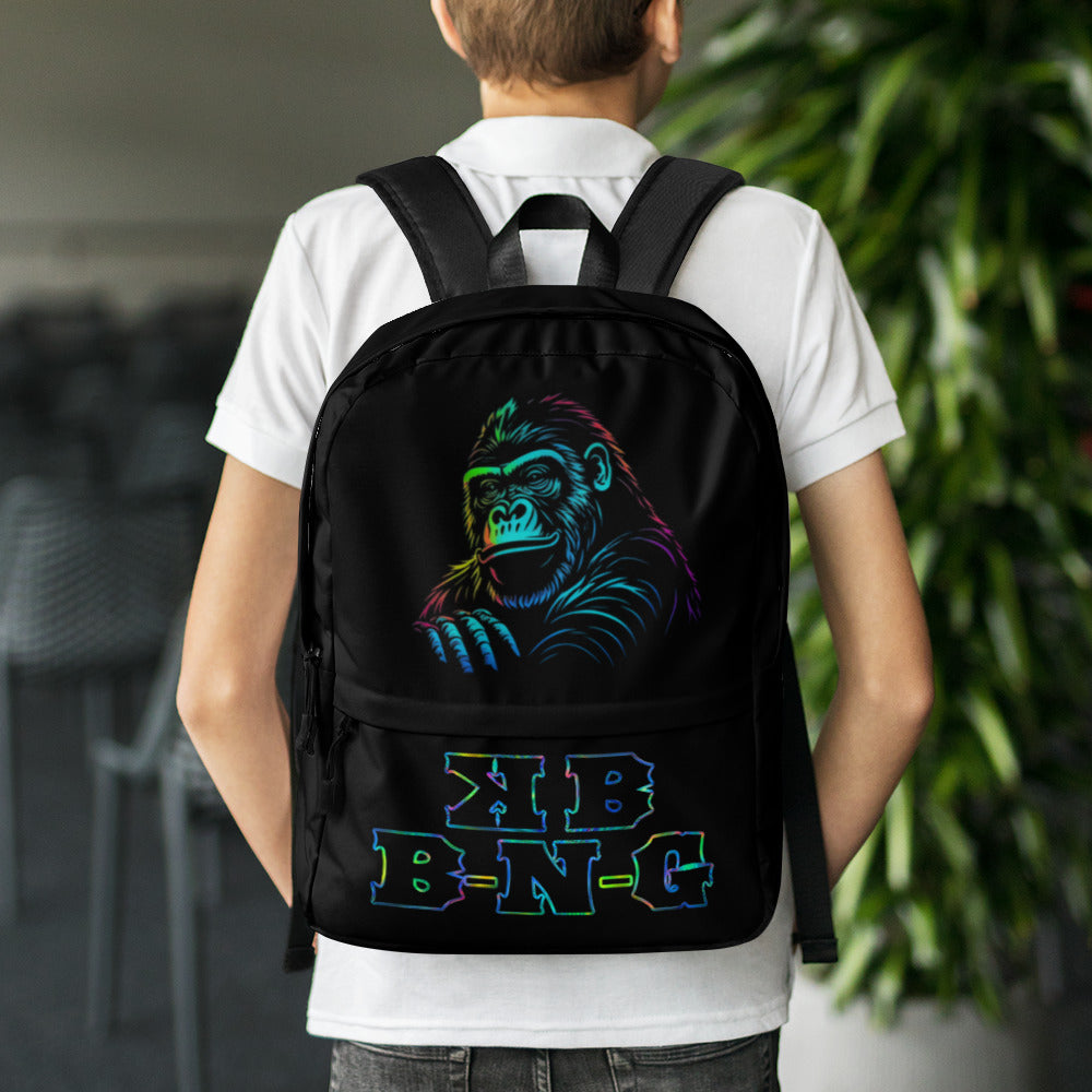 Neon Gorilla Backpack