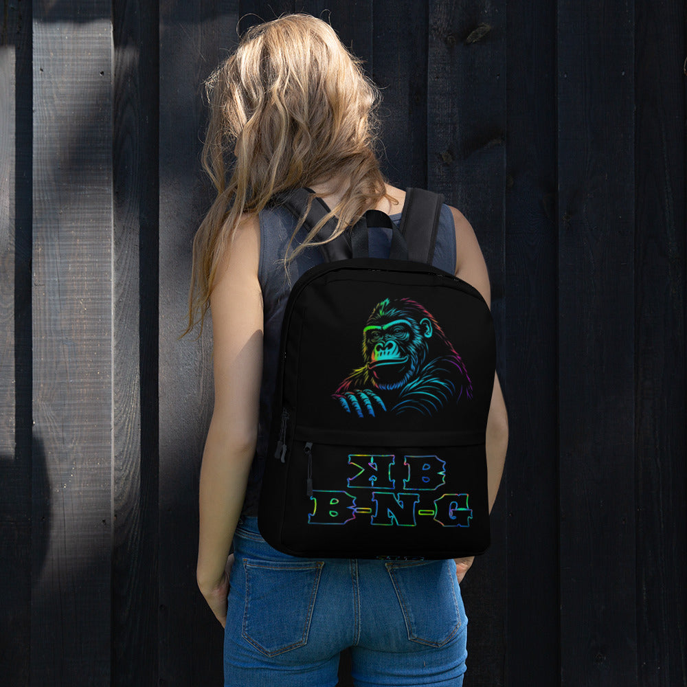Neon Gorilla Backpack