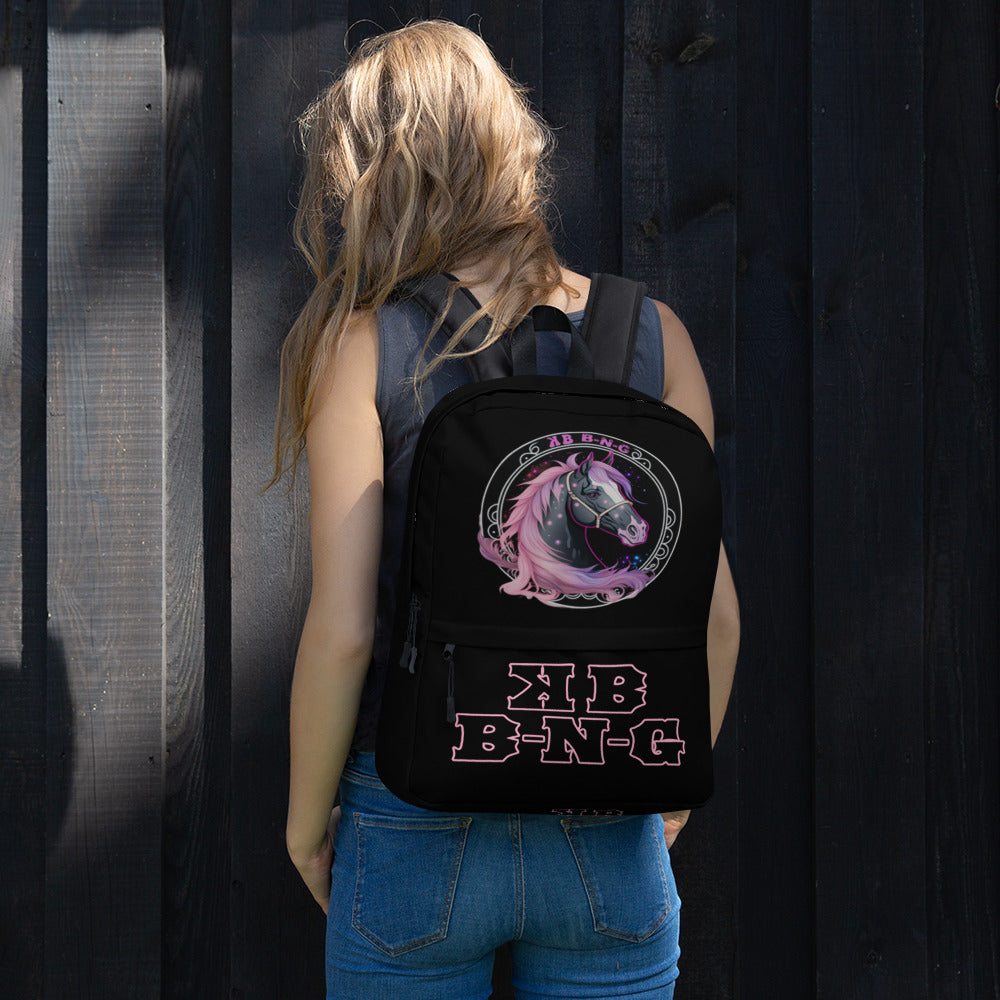 Cotton Candy Horse Backpack