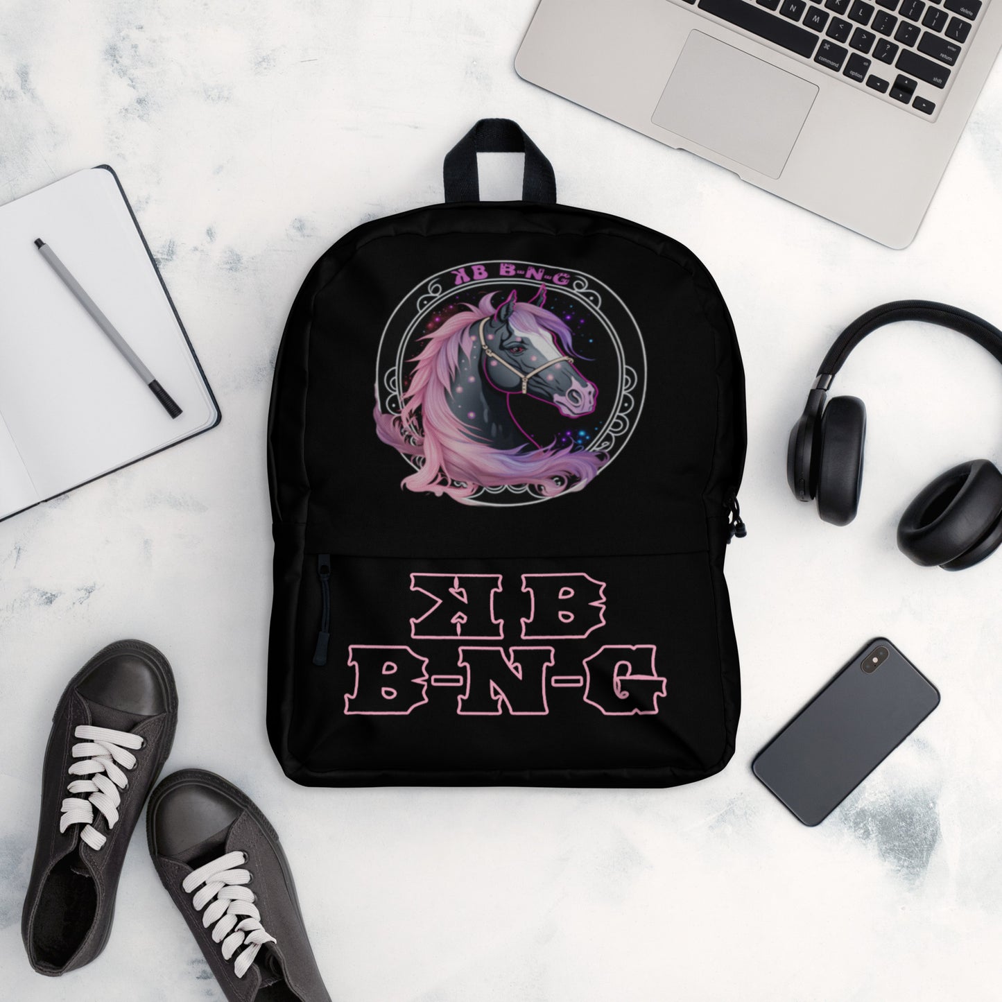 Cotton Candy Horse Backpack