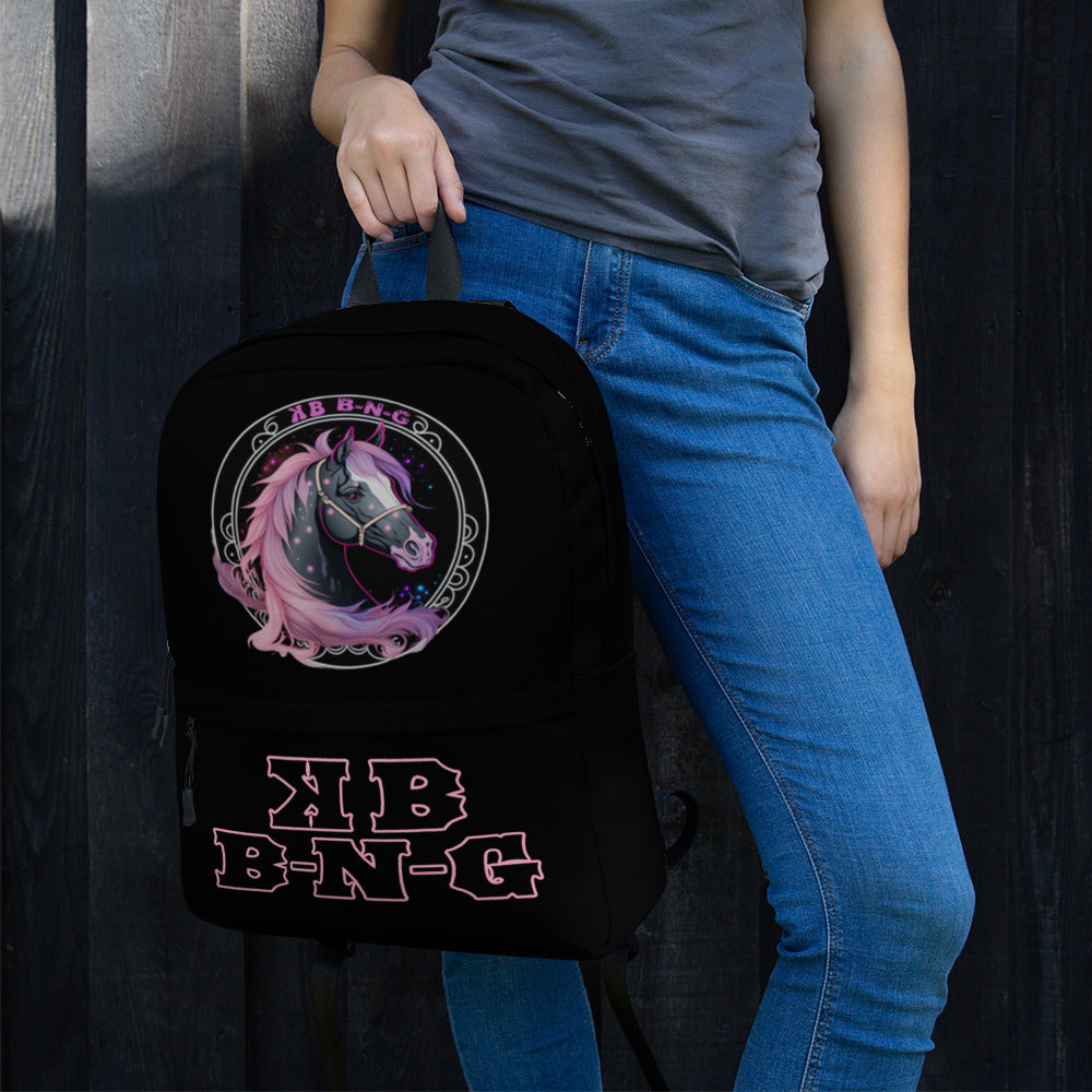 Cotton Candy Horse Backpack