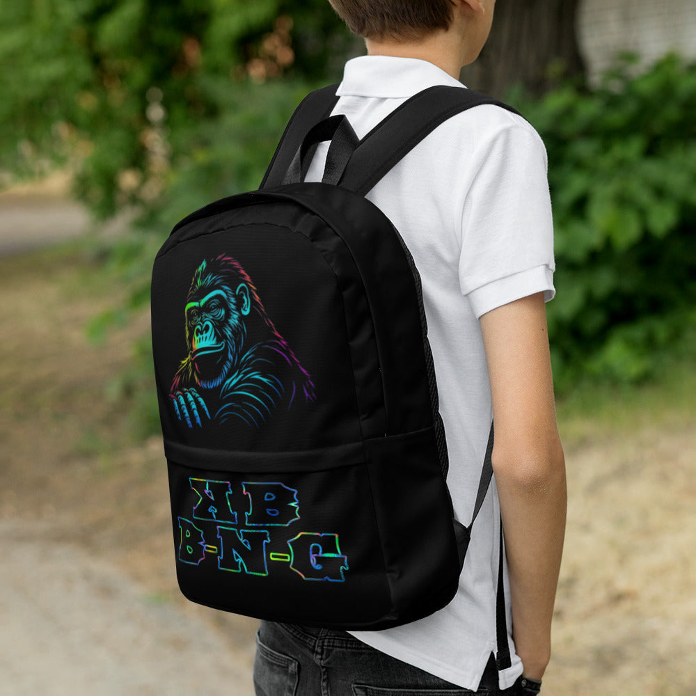 Neon Gorilla Backpack