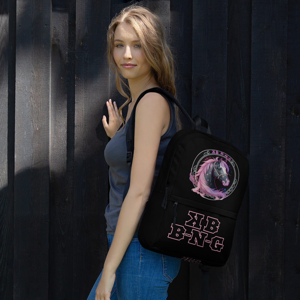 Cotton Candy Horse Backpack