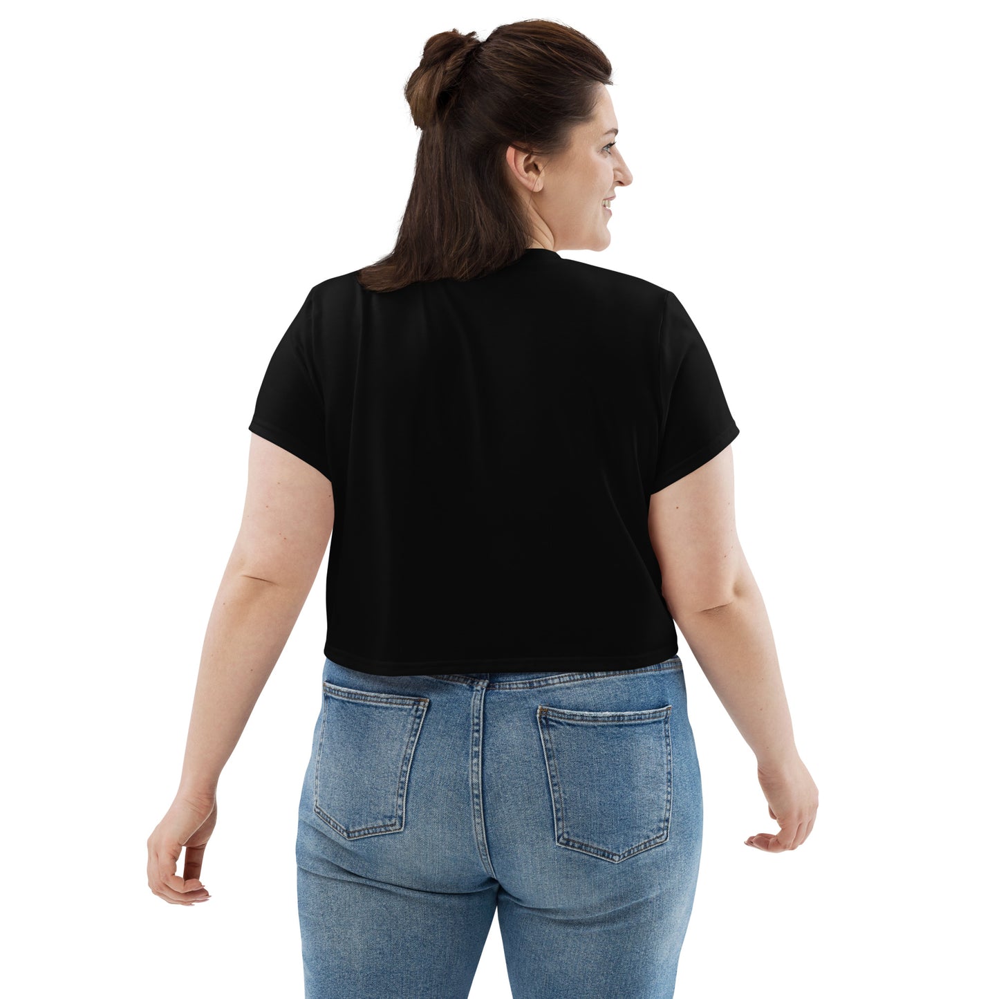 "Blessed" Crop Tee