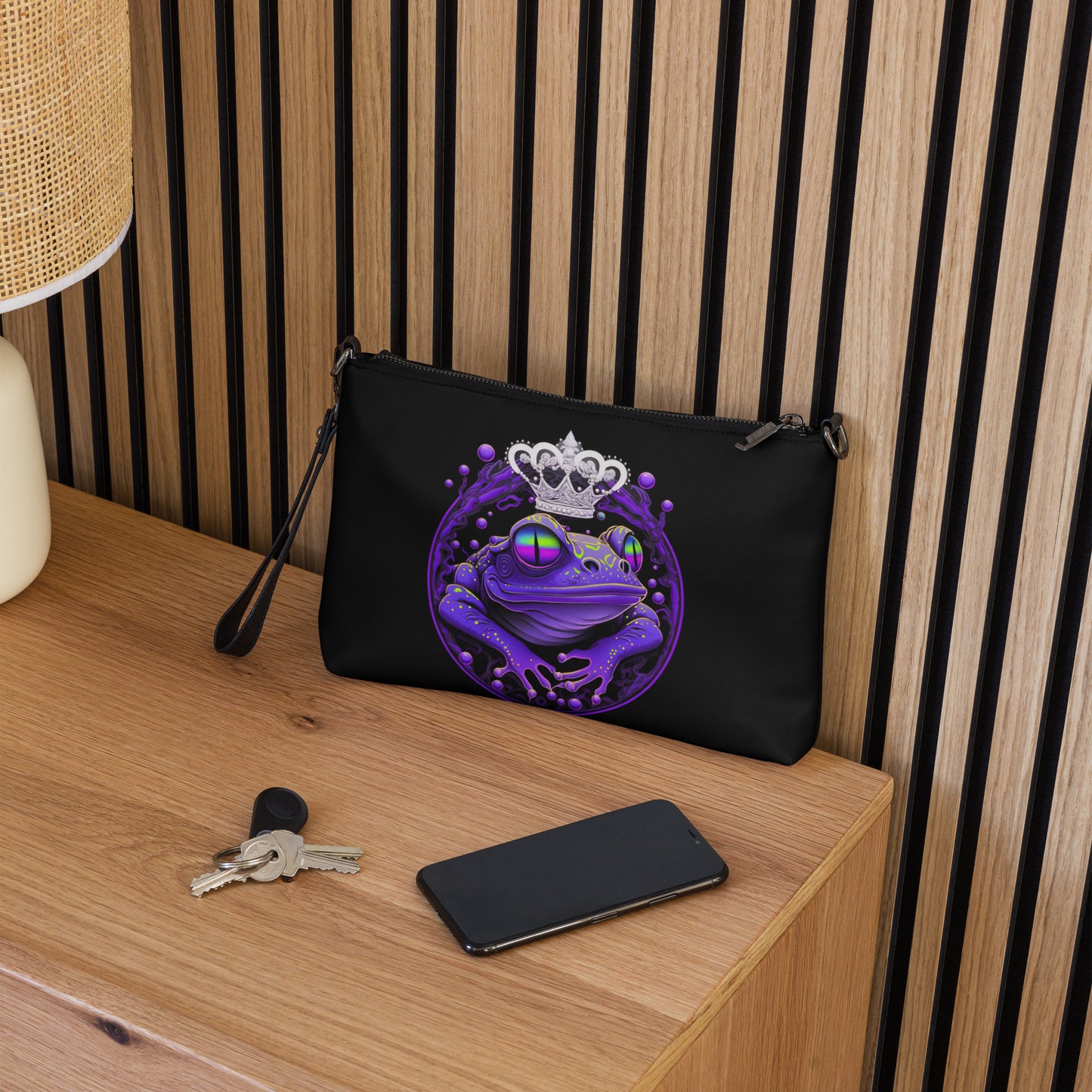 Royal Frog Crossbody Bag
