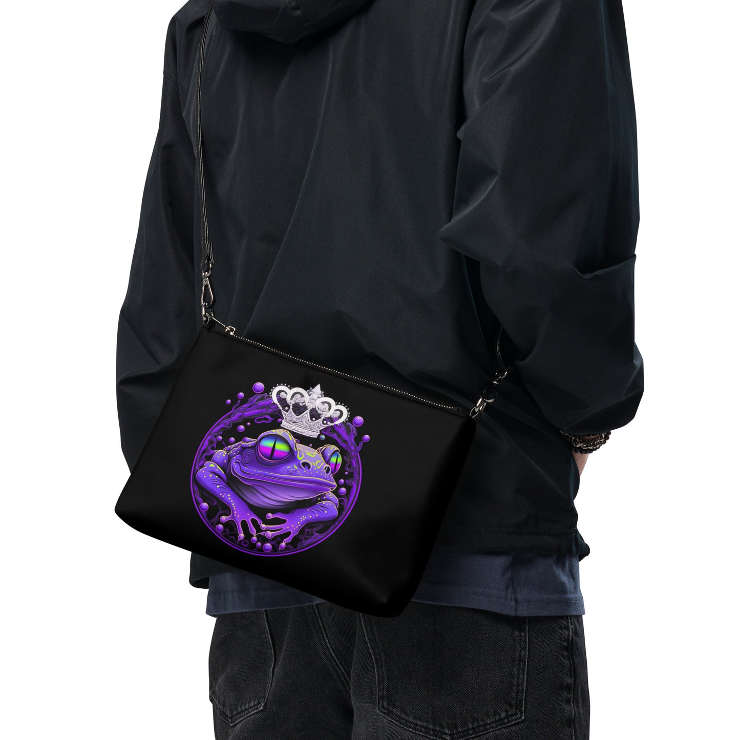 Royal Frog Crossbody Bag