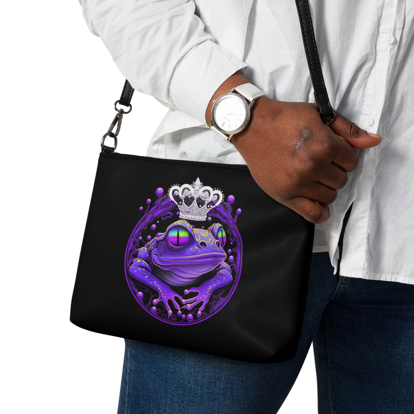 Royal Frog Crossbody Bag