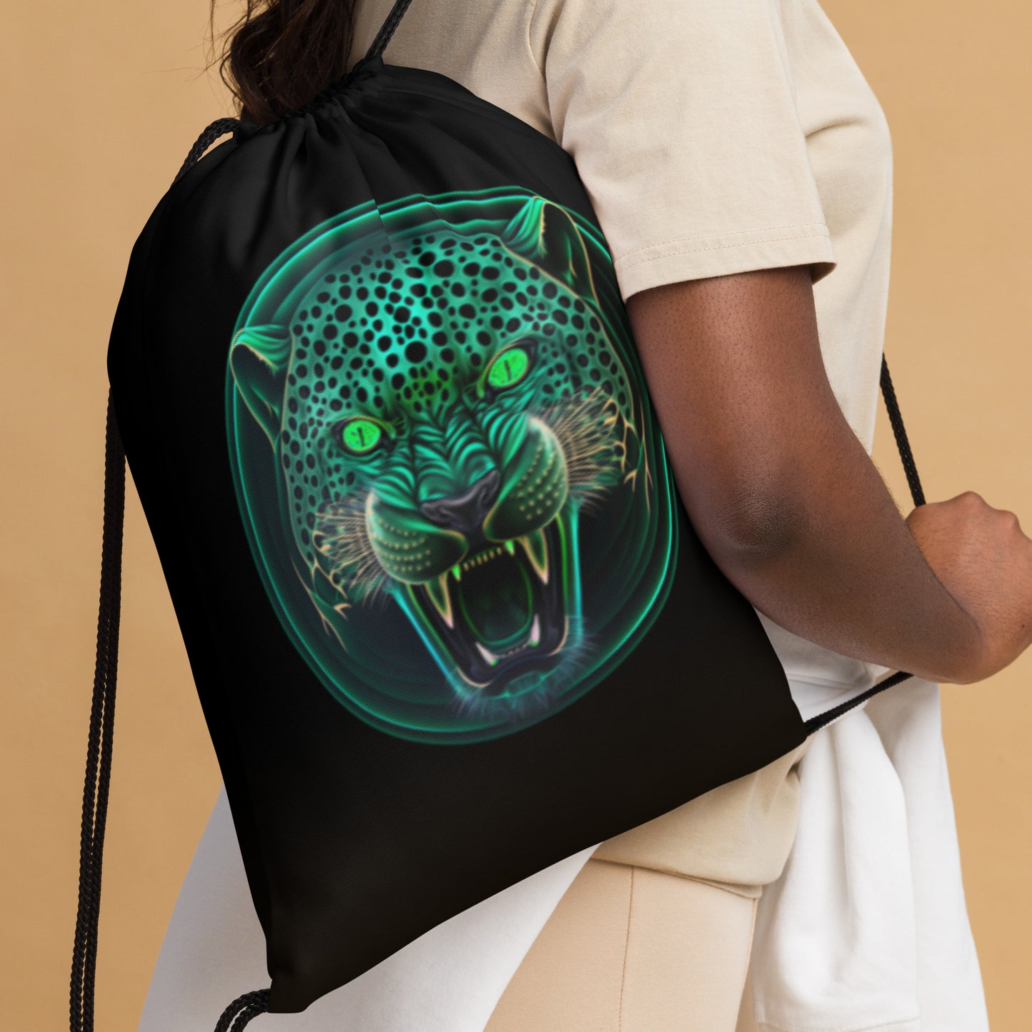 Jarring Jaguar II Drawstring Bag