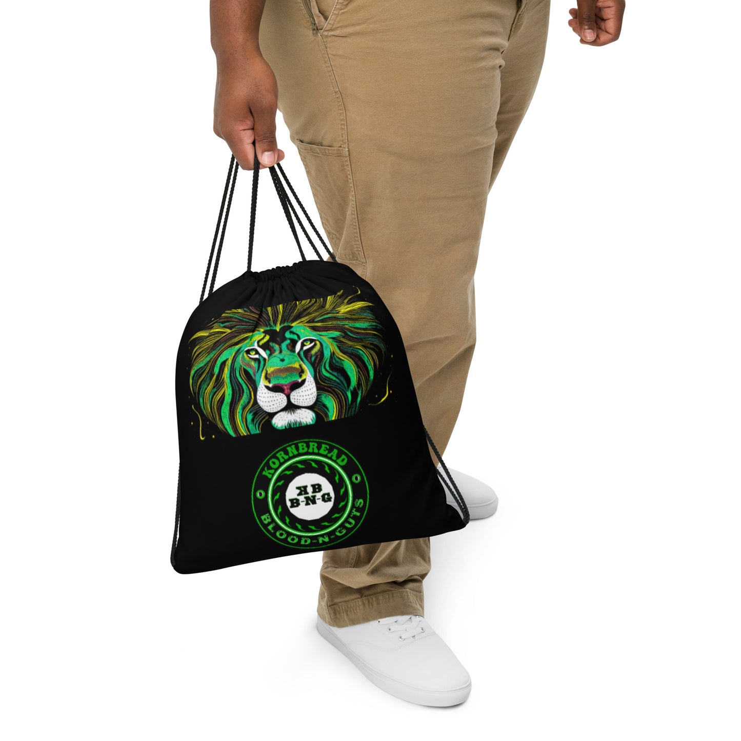"Are You Lion?" Drawstring Bag+