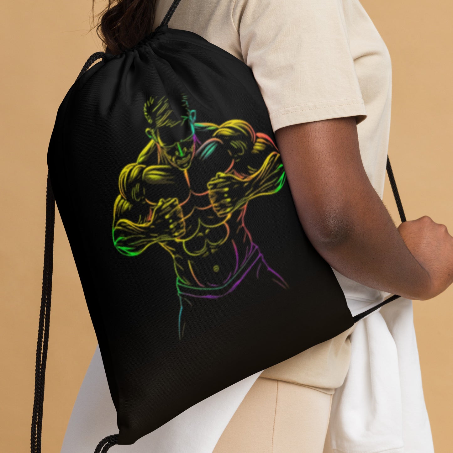 Strength Drawstring Bag