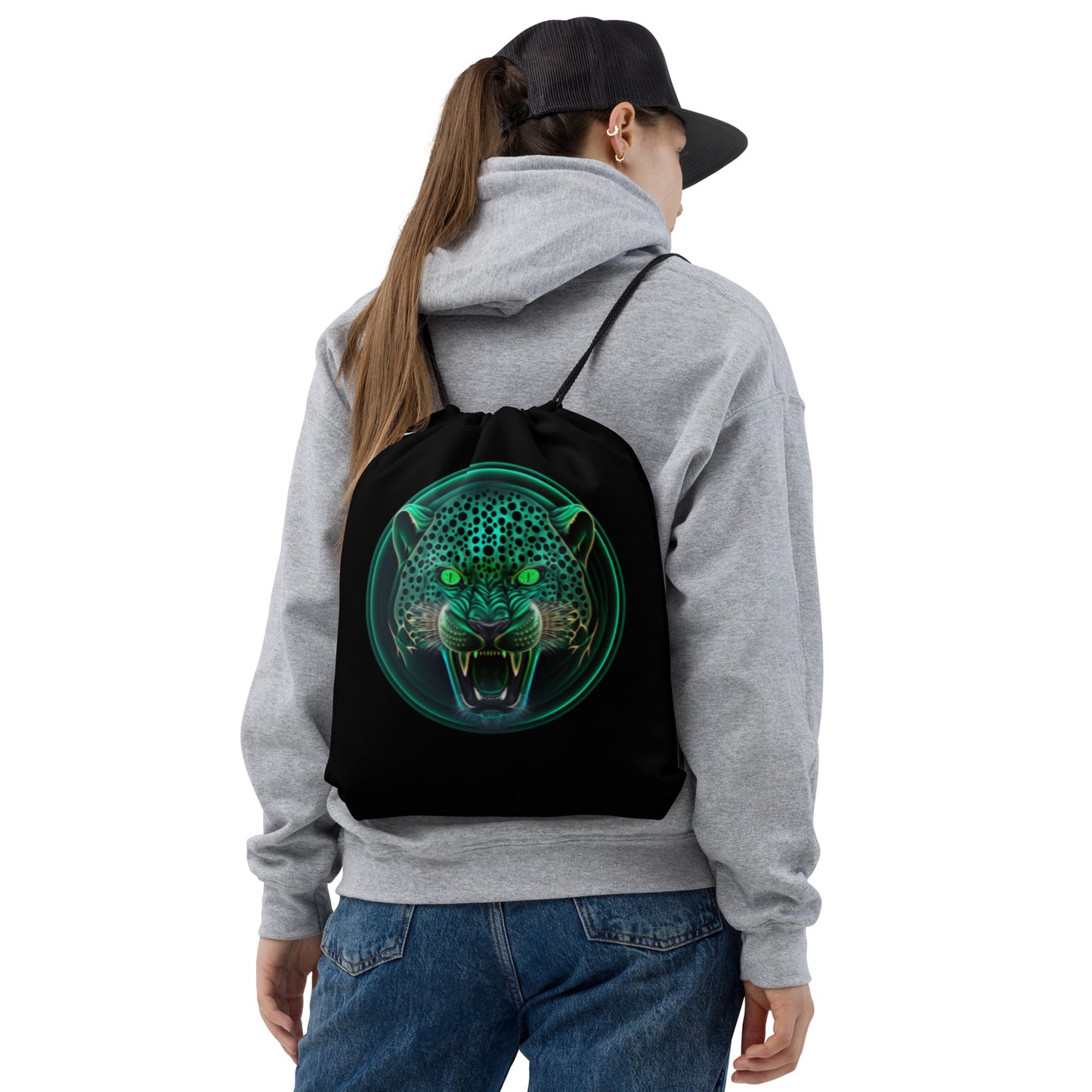 Jarring Jaguar II Drawstring Bag