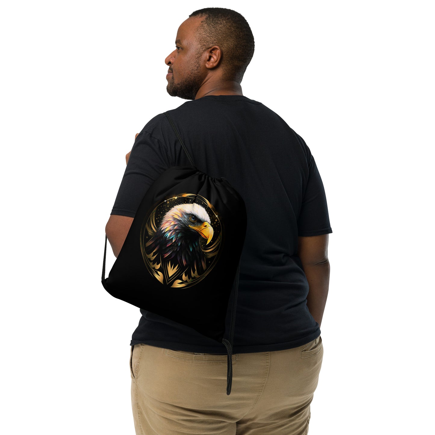Regal Eagle Drawstring Bag