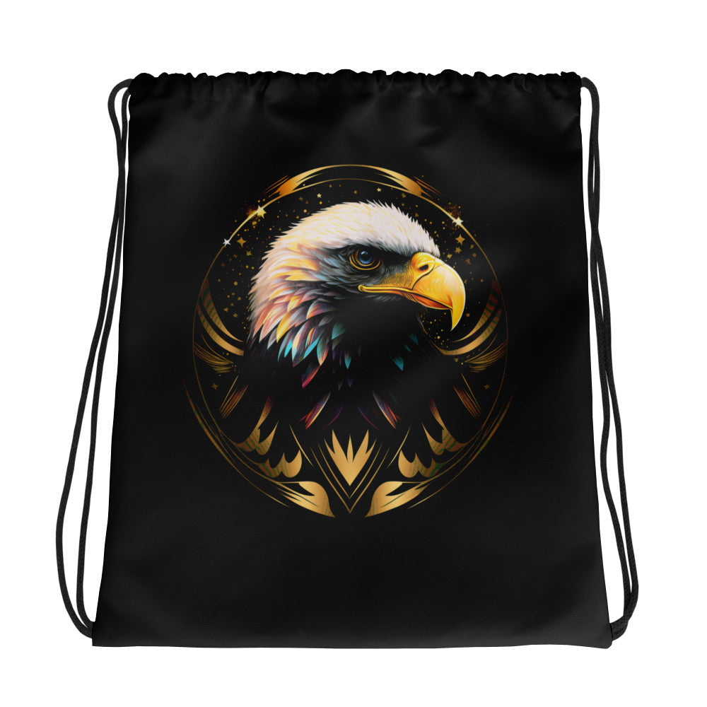 Regal Eagle Drawstring Bag