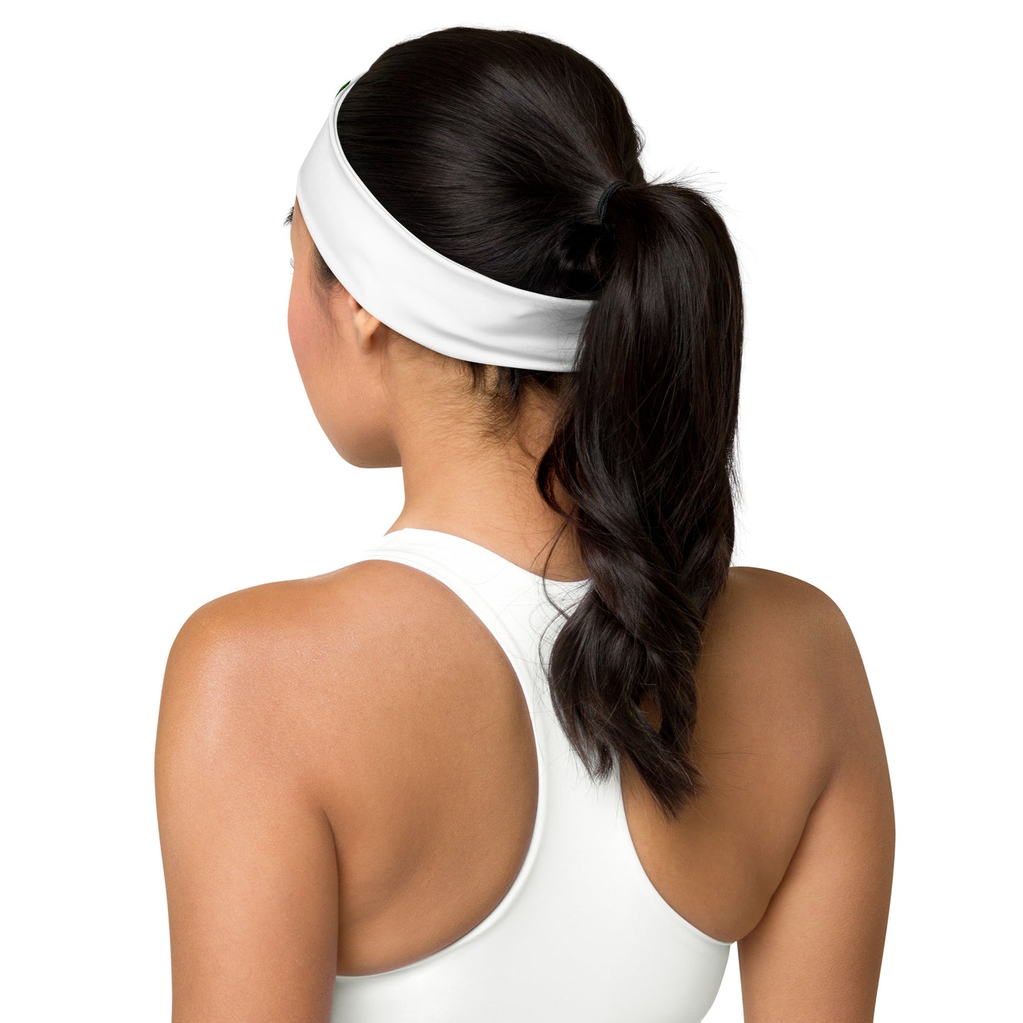 KBBNG White Badge Headband