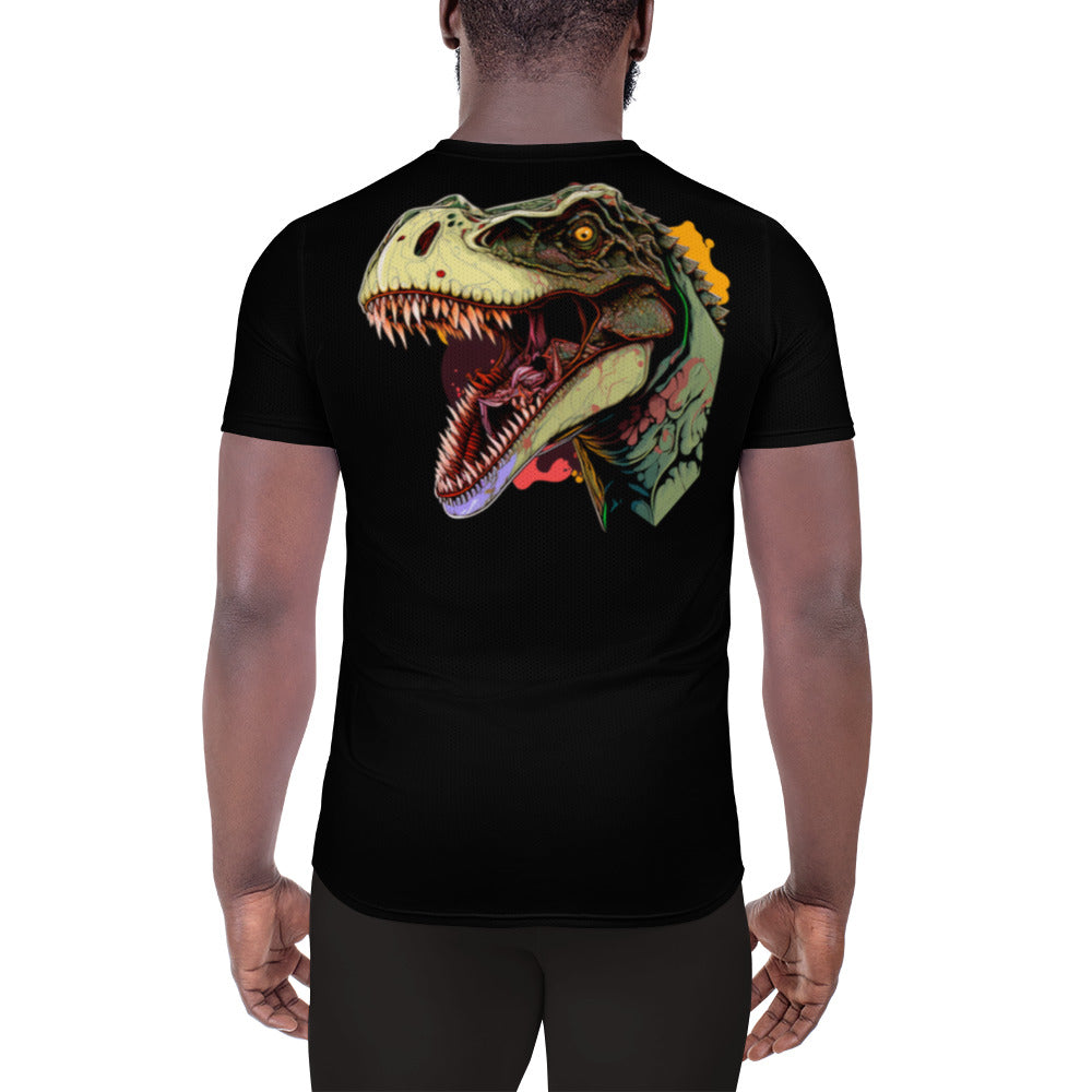 Turbo T-Rex Athletic T-shirt
