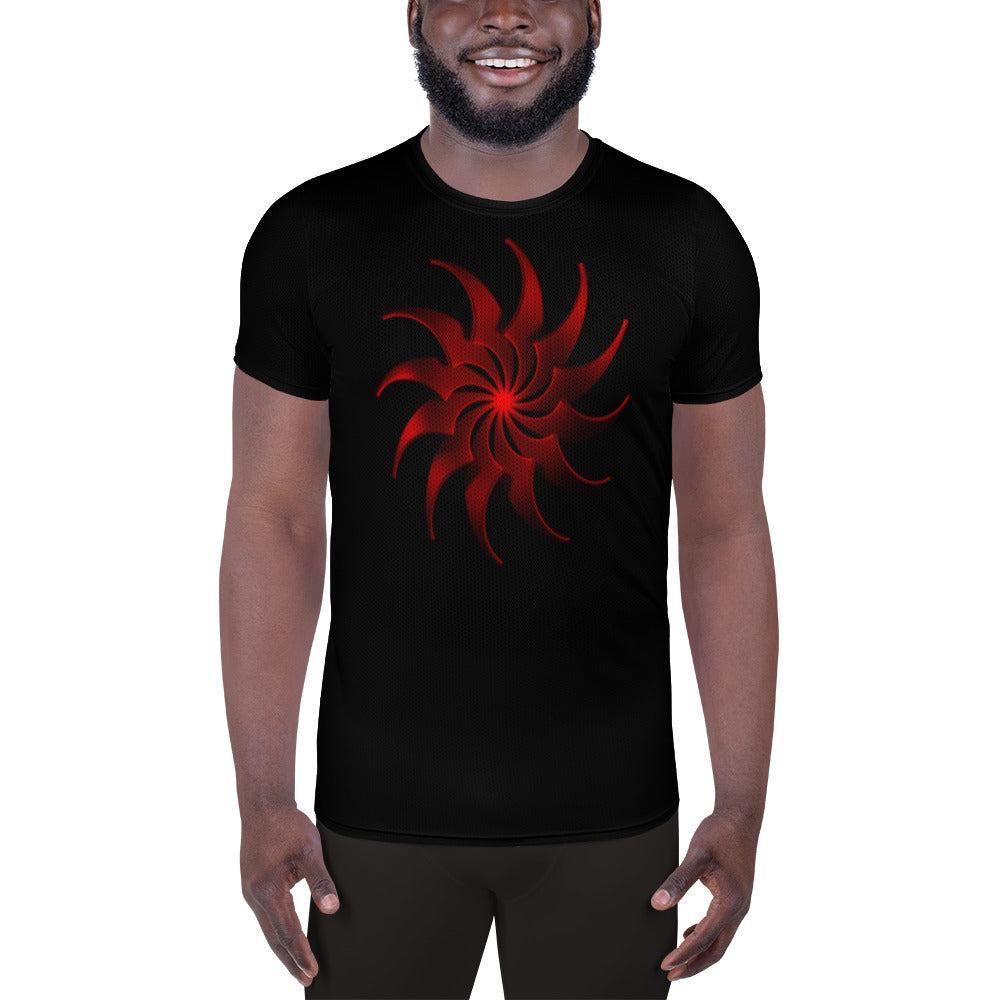 Red Fan Athletic T-Shirt