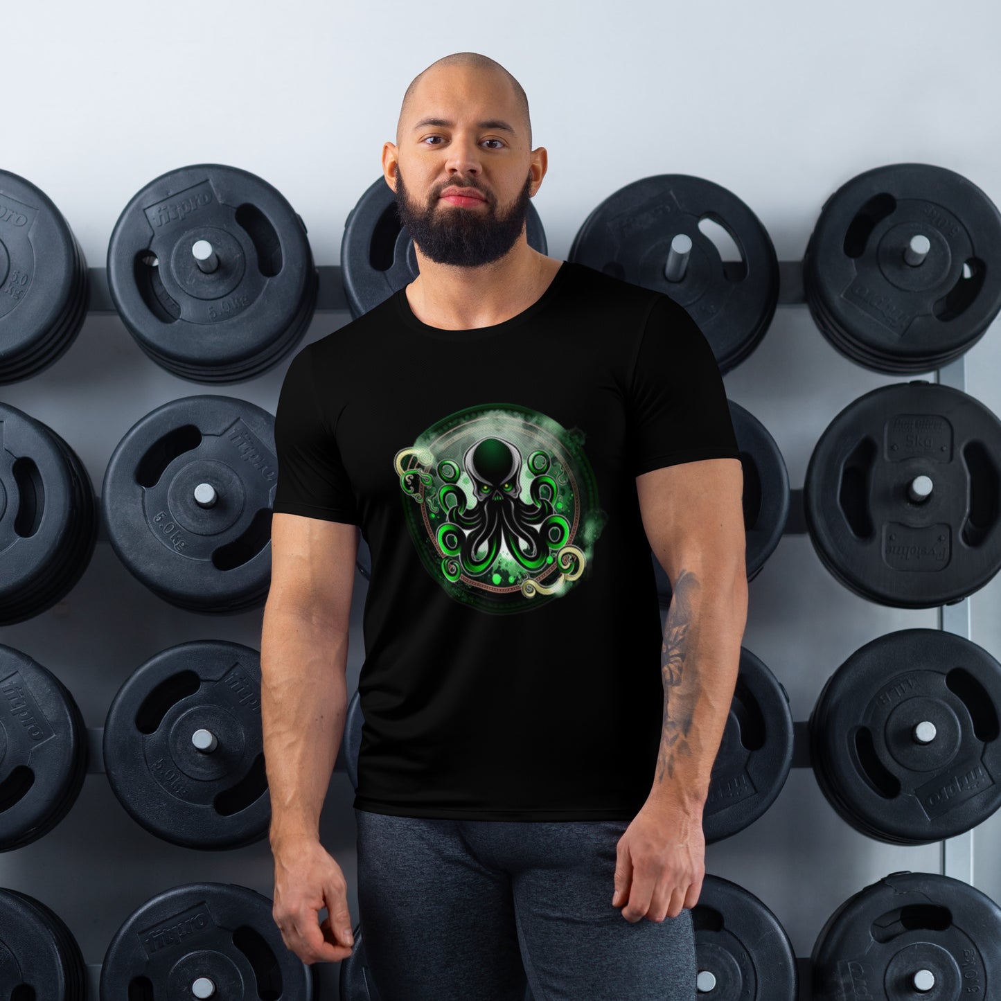 Shadow Squid Athletic T-Shirt