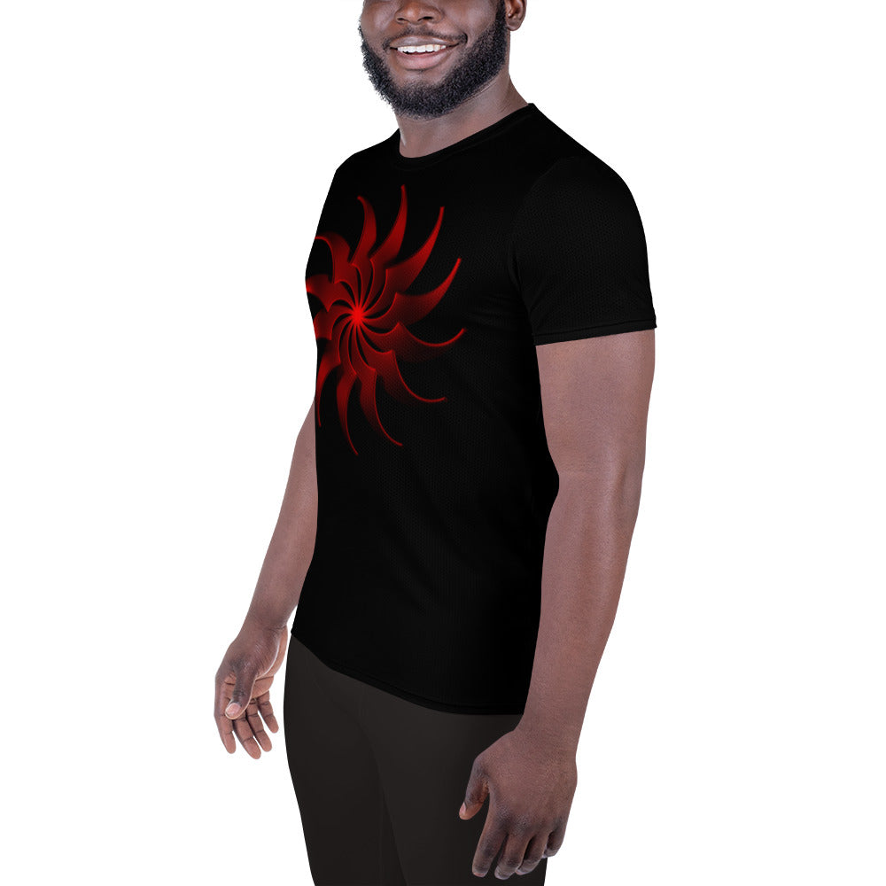 Red Fan Athletic T-Shirt