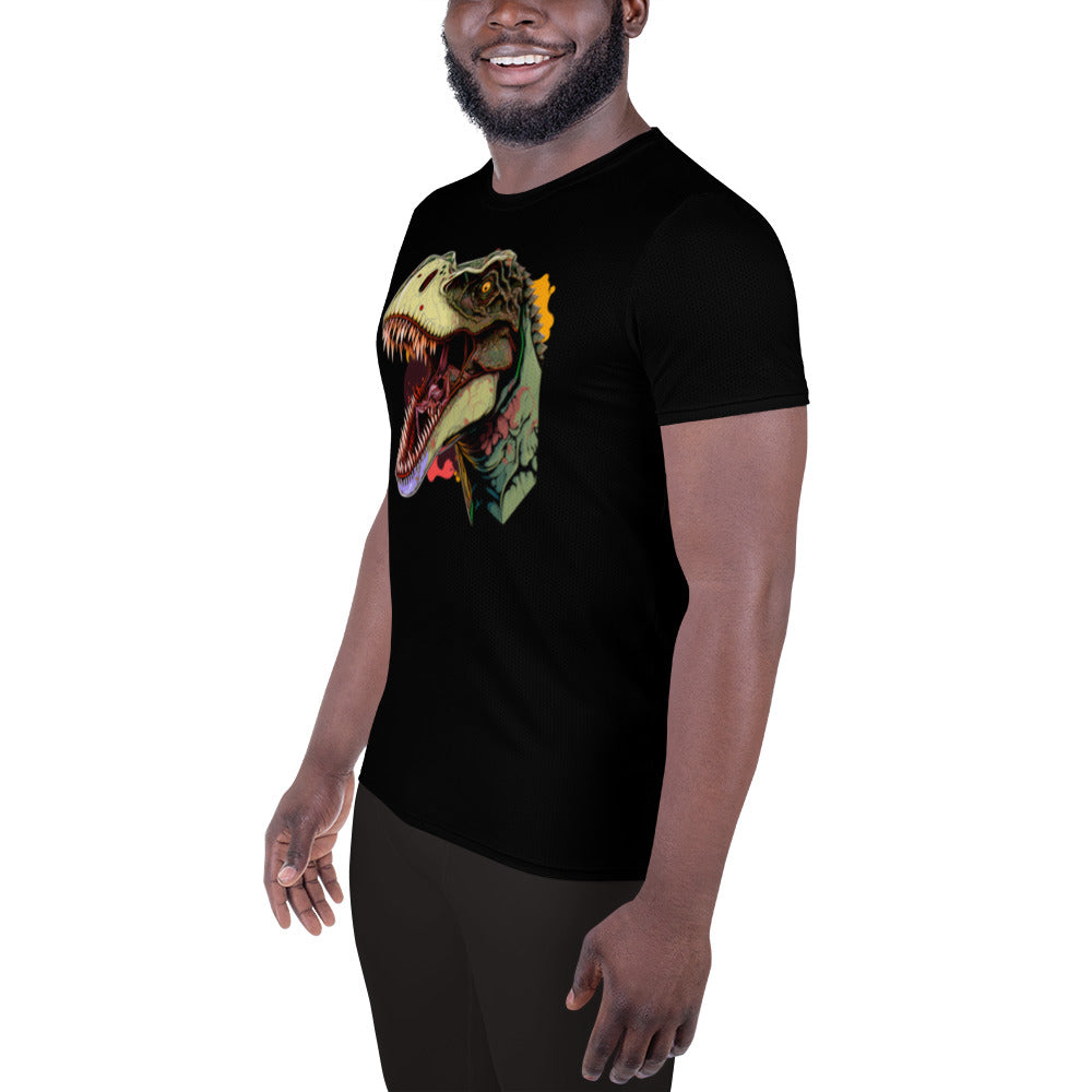 Turbo T-Rex Athletic T-shirt