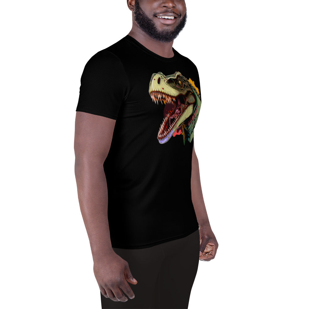 Turbo T-Rex Athletic T-shirt