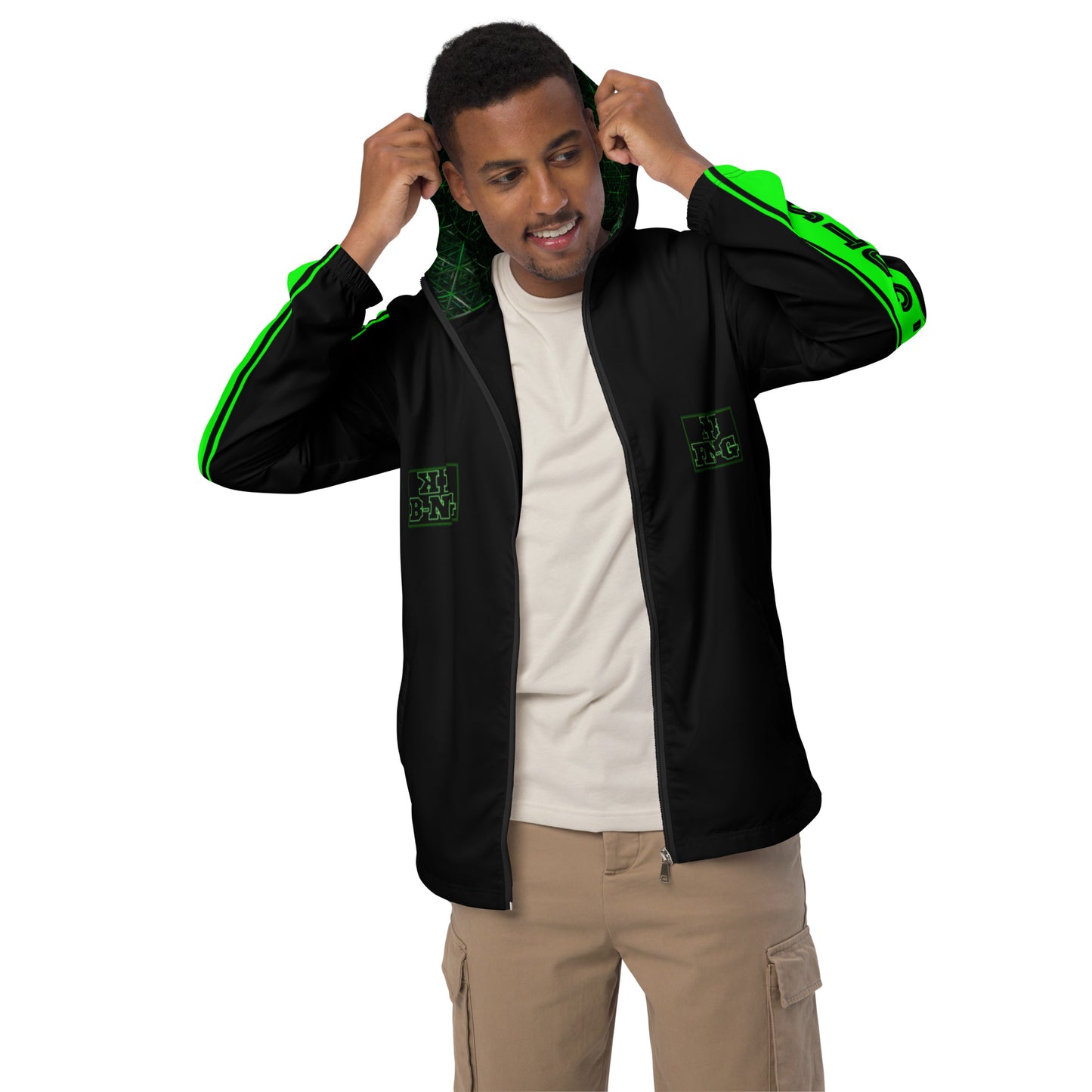 KBBNG Men’s Windbreaker (Burst)