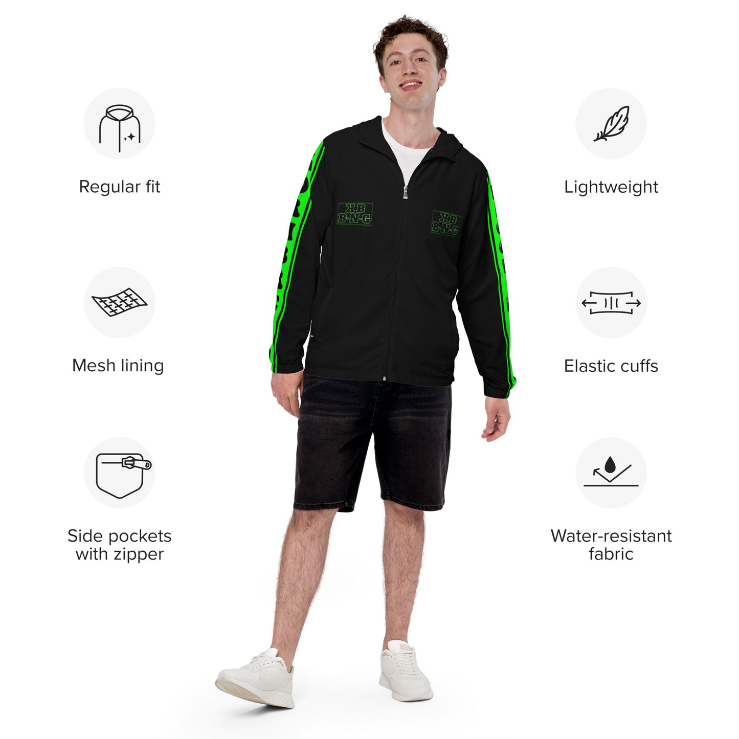KBBNG Badge+ Men’s windbreaker