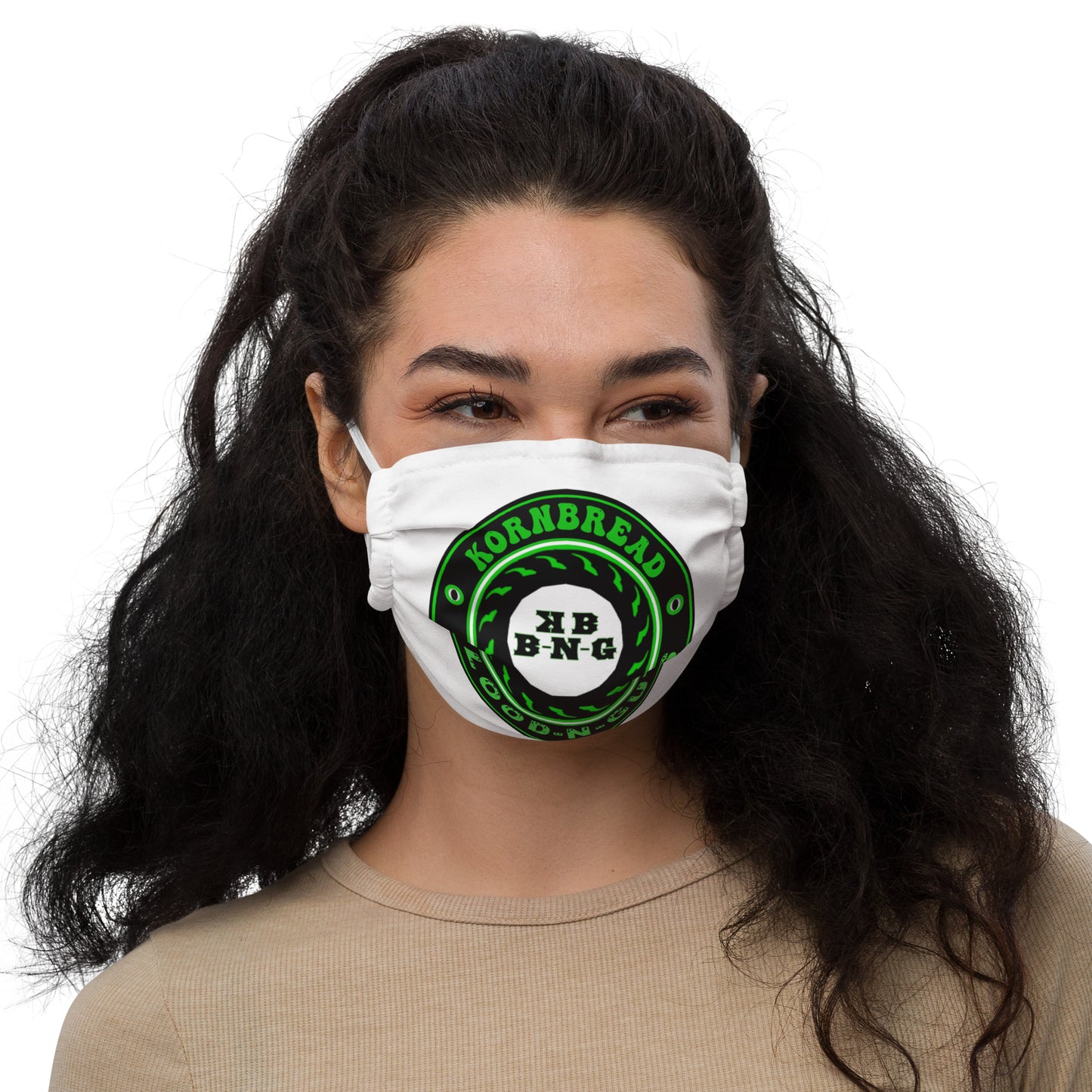 KBBNG White Premium Face Mask
