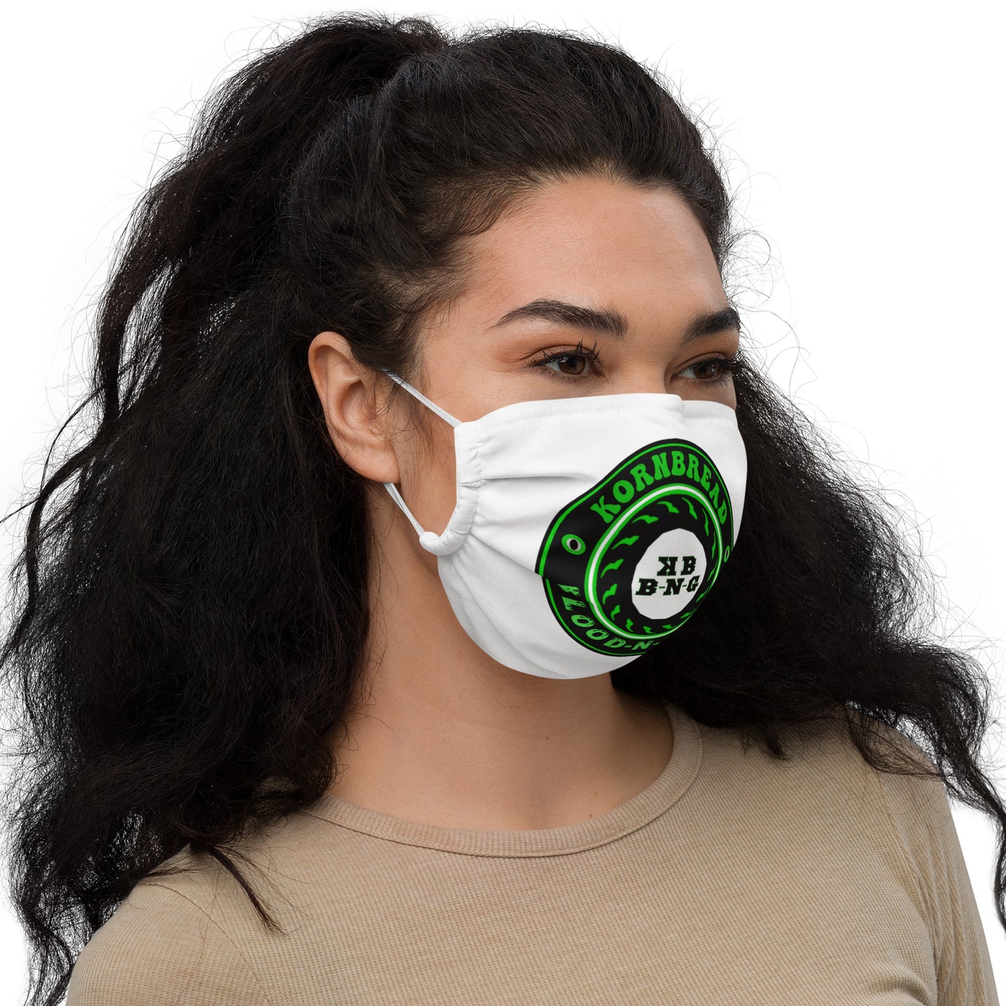 KBBNG White Premium Face Mask