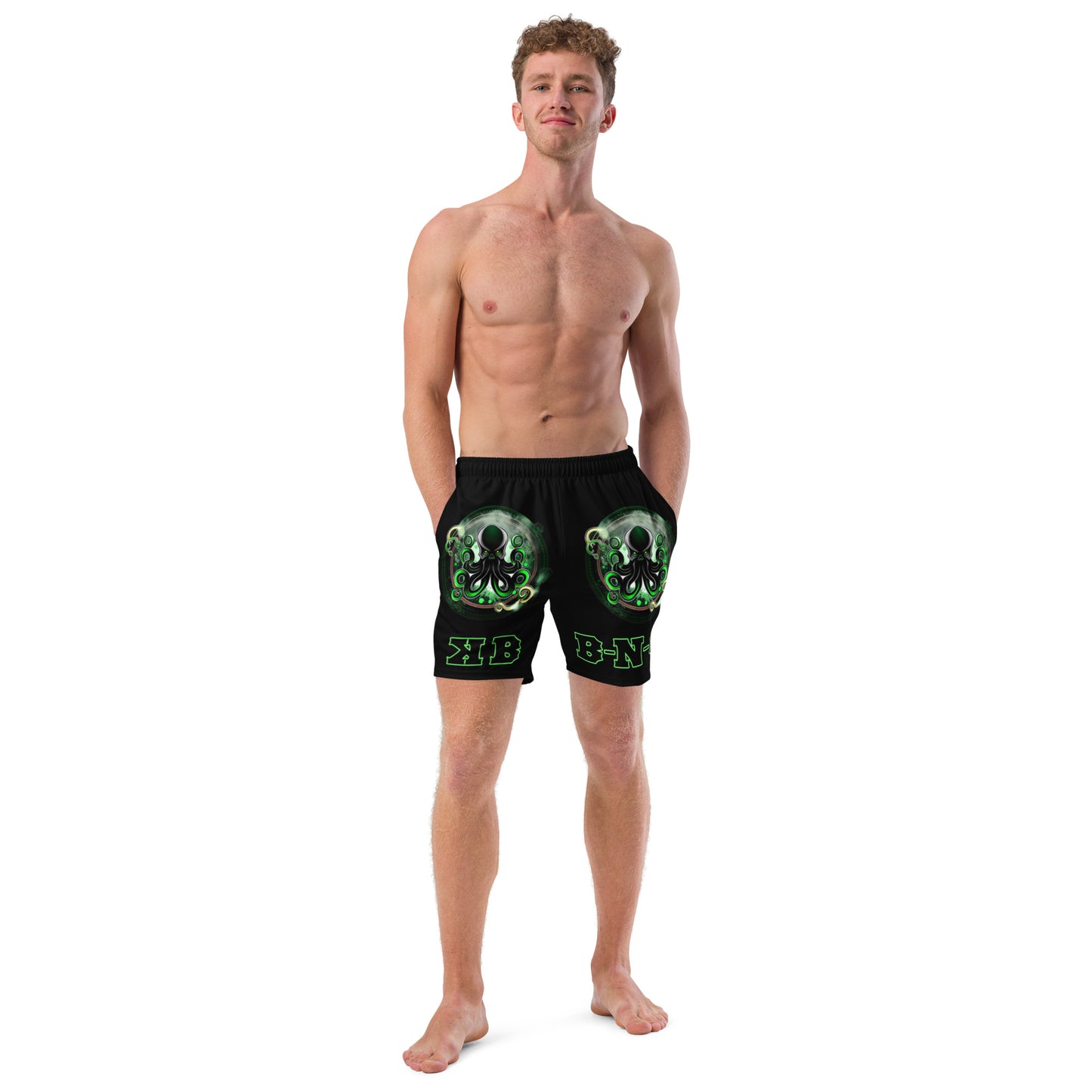 Shadow Squid Swim Trunks