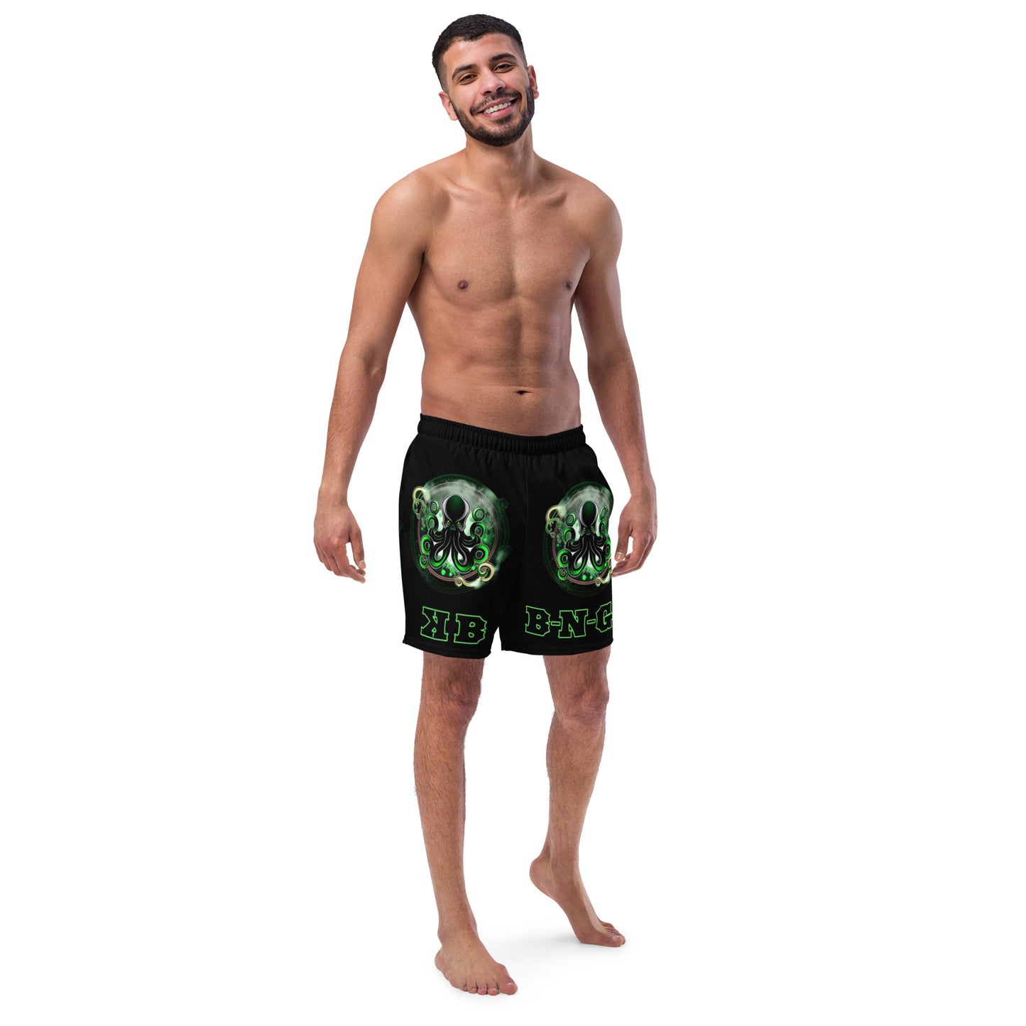 Shadow Squid Swim Trunks