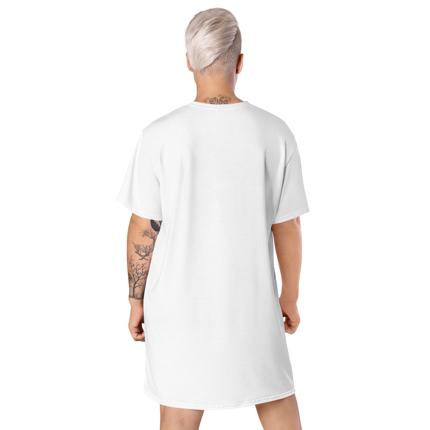 KBBNG Badge White Oversized T-Shirt