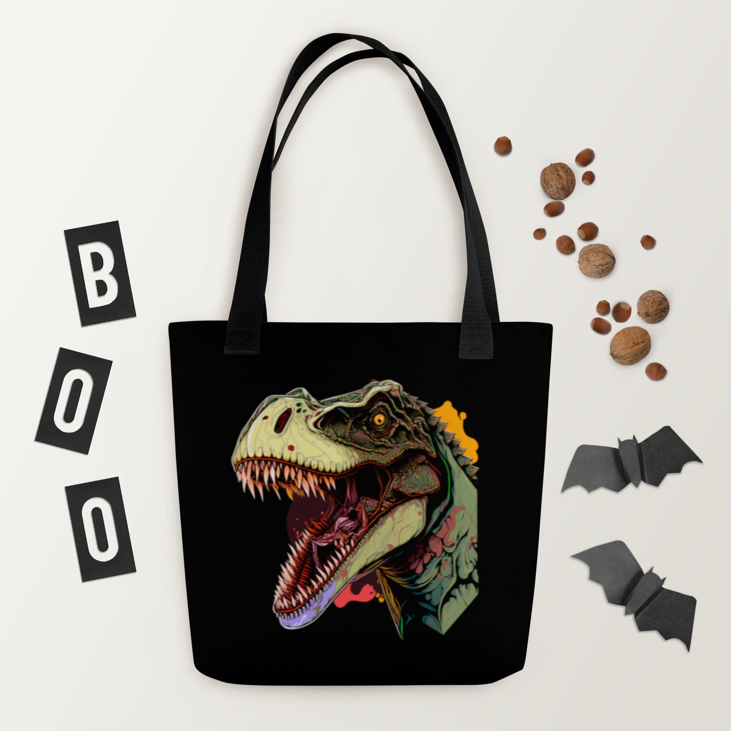 Turbo T-Rex Tote Bag