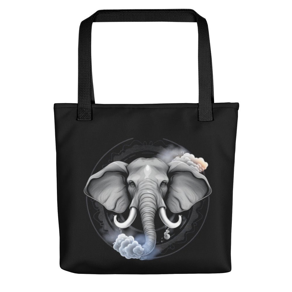 Elephant Storm Tote Bag