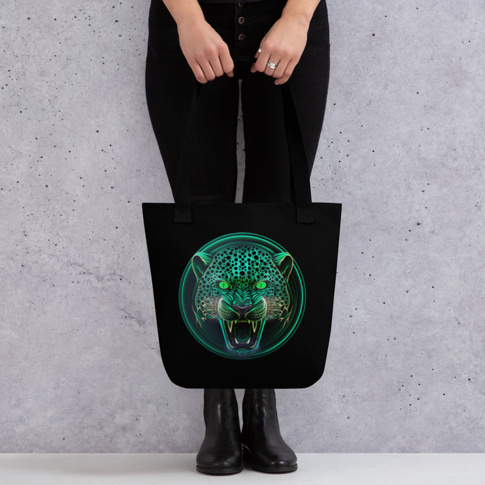 Jarring Jaguar II Tote Bag