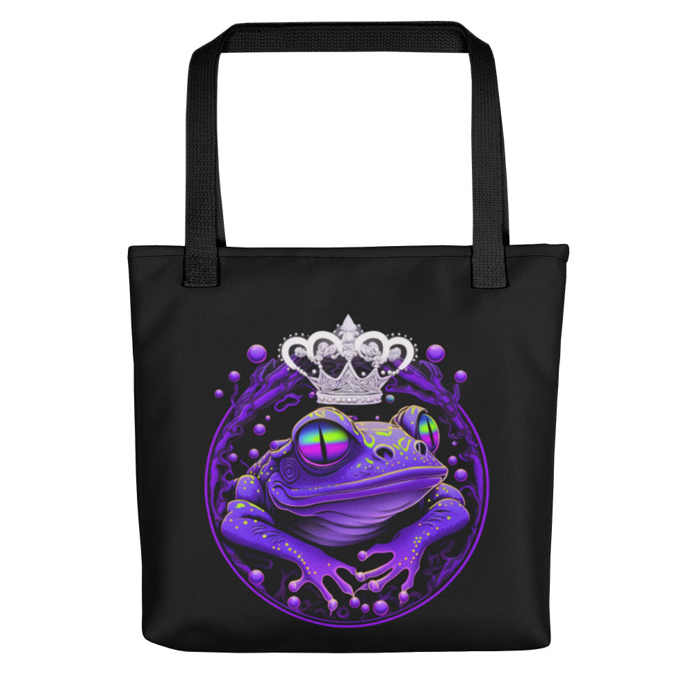 Royal Frog Tote Bag