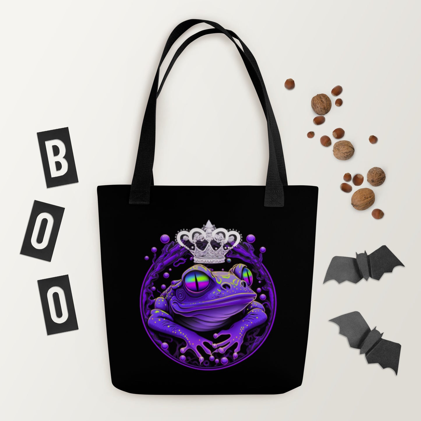 Royal Frog Tote Bag