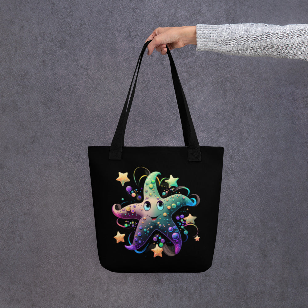 Smiling Starfish Tote Bag