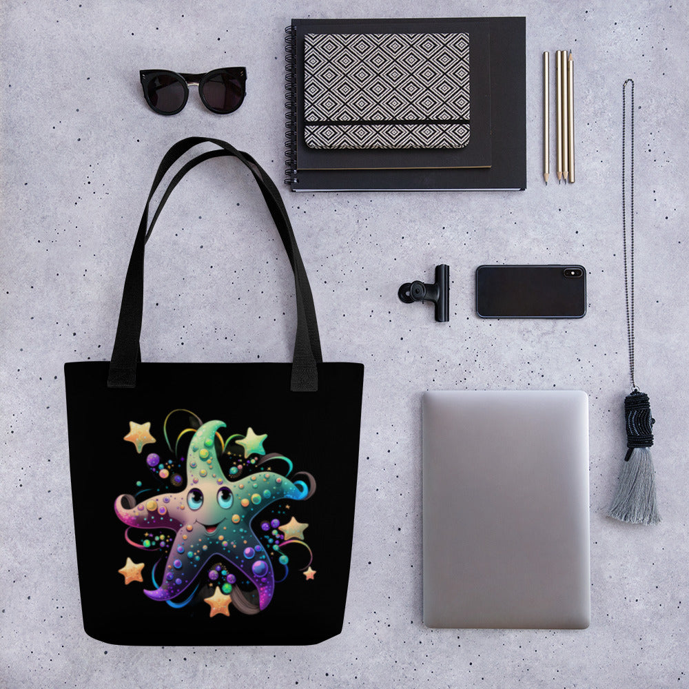 Smiling Starfish Tote Bag