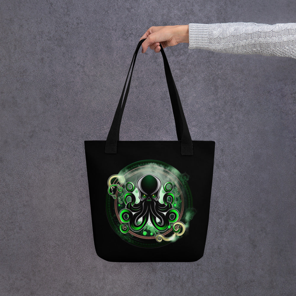 Shadow Squid Tote Bag