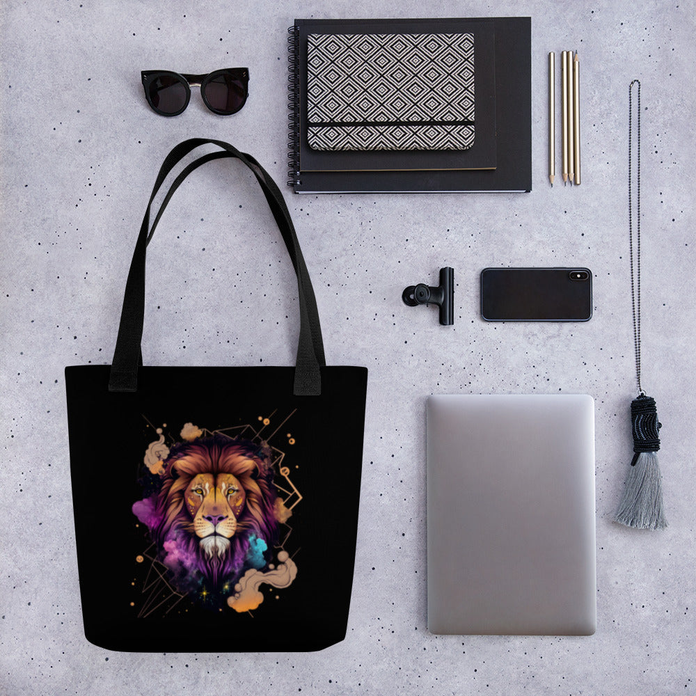 Loyal Lion Tote Bag
