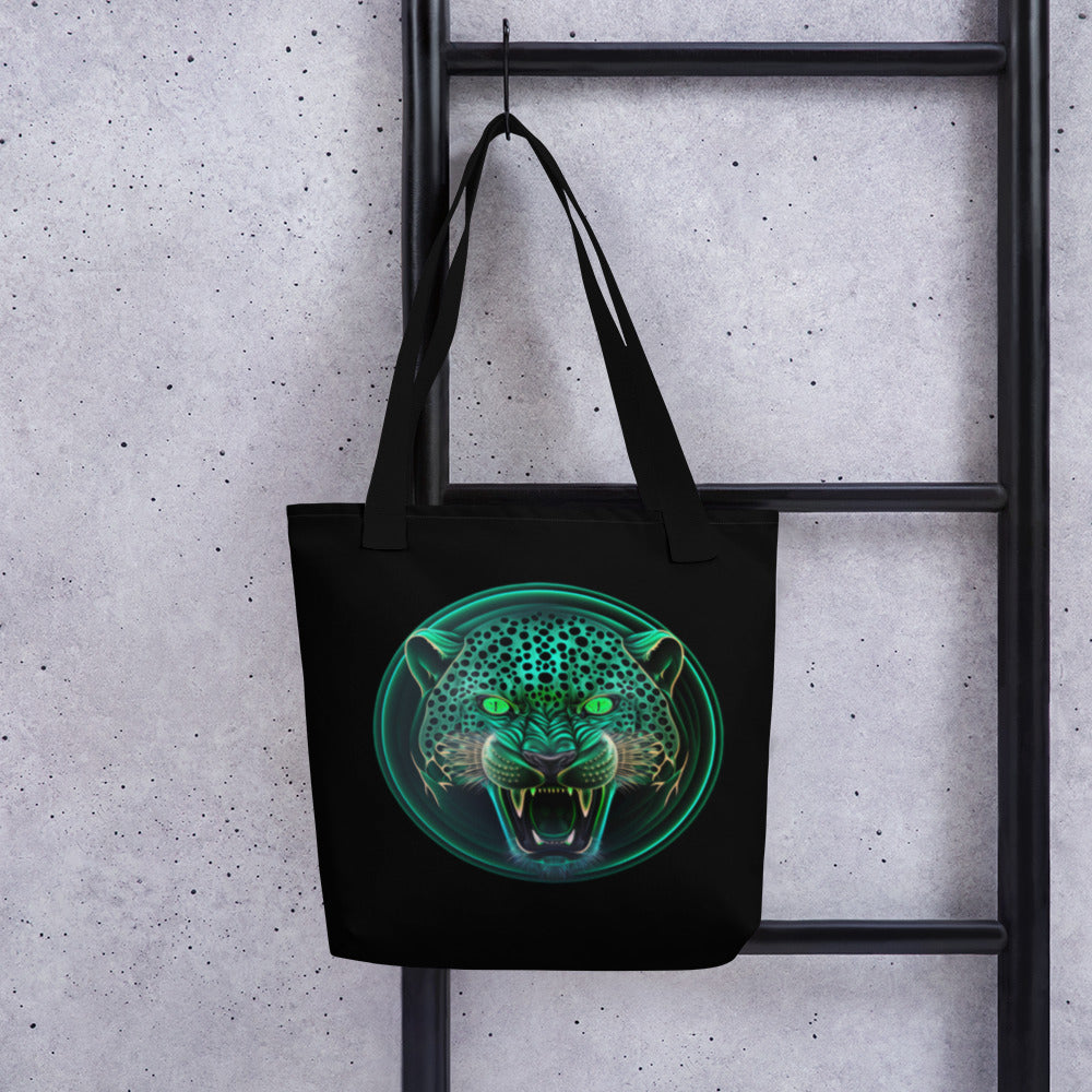 Jarring Jaguar II Tote Bag