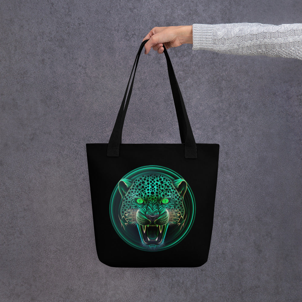 Jarring Jaguar II Tote Bag