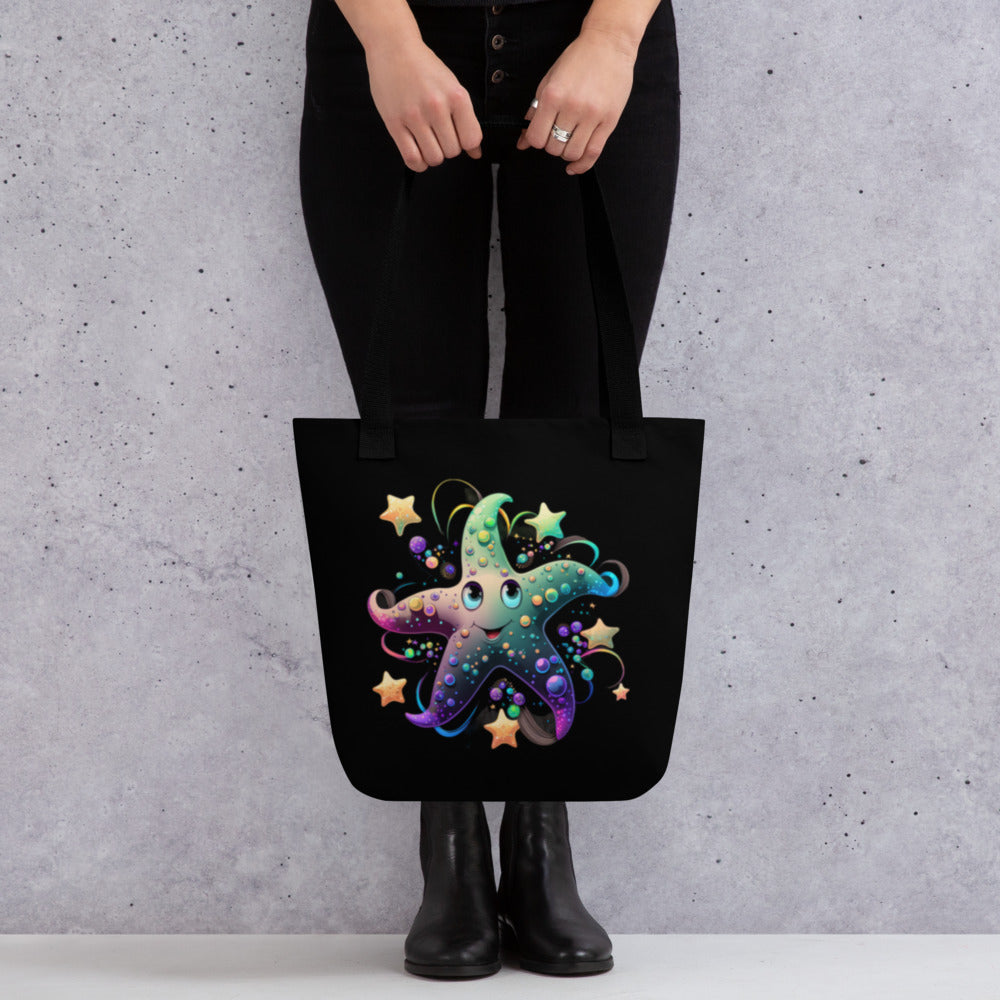Smiling Starfish Tote Bag