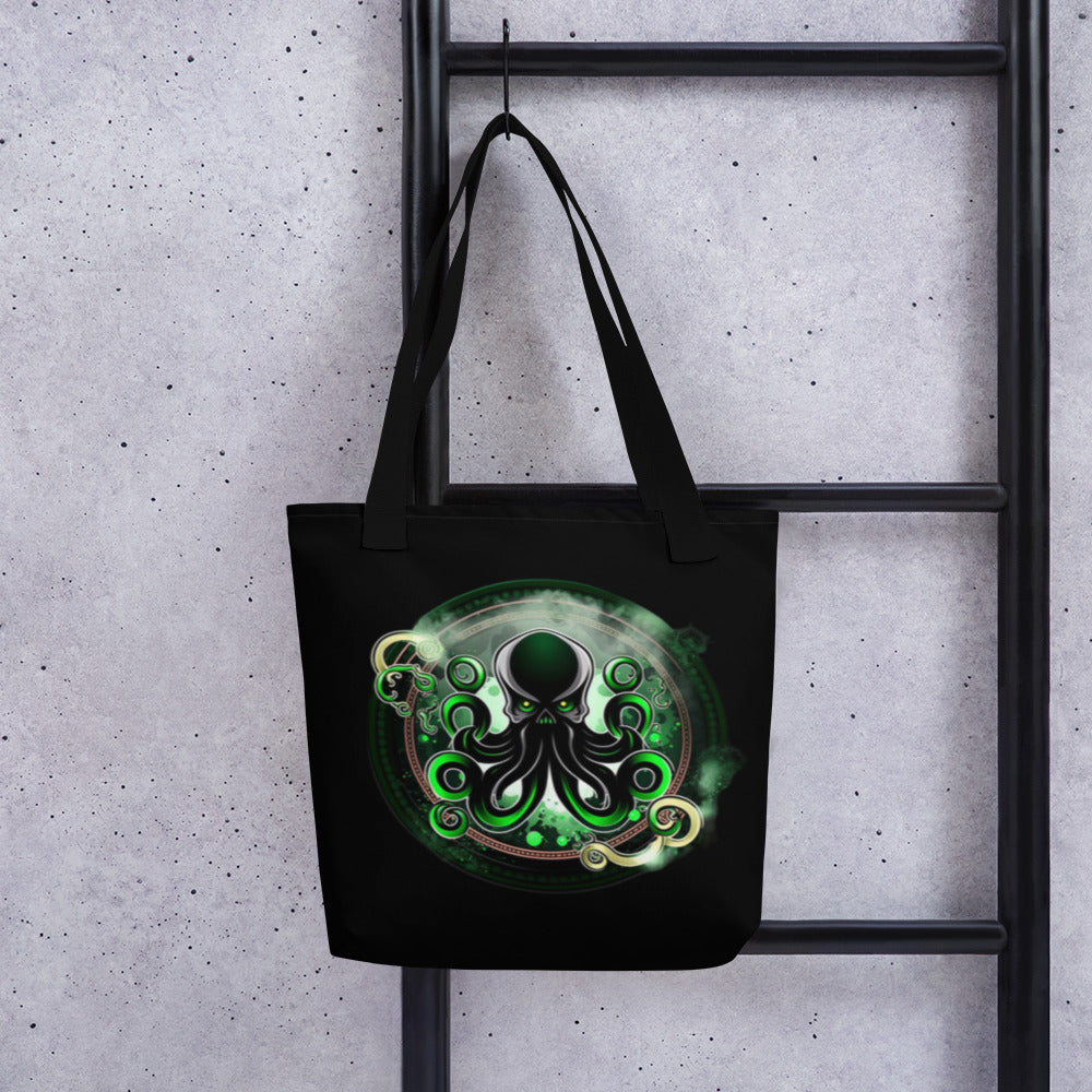 Shadow Squid Tote Bag
