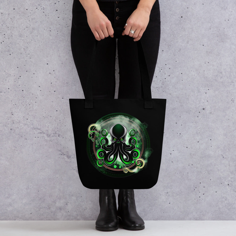 Shadow Squid Tote Bag