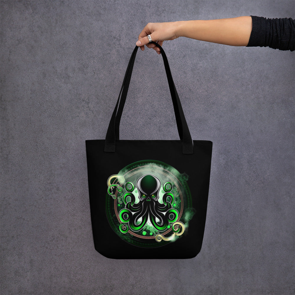 Shadow Squid Tote Bag