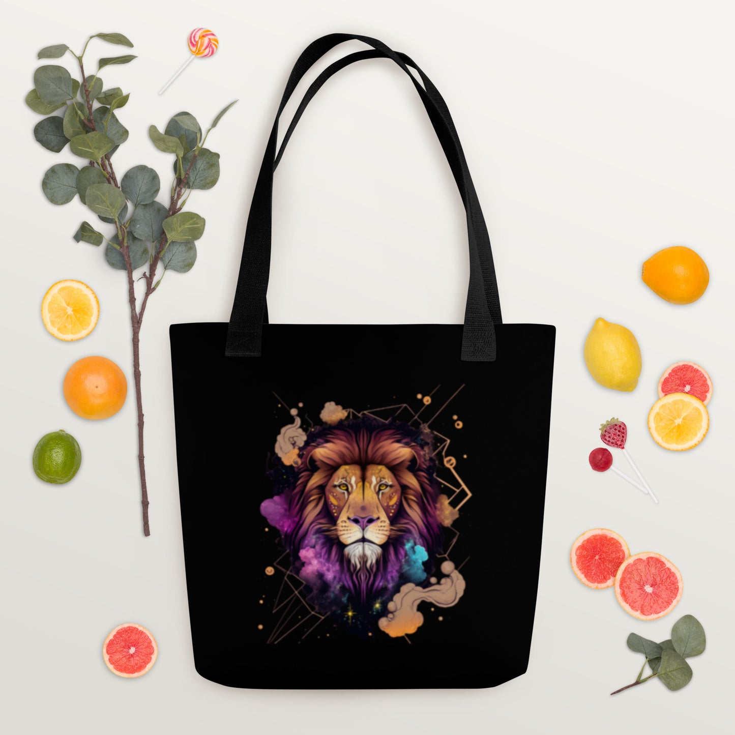 Loyal Lion Tote Bag